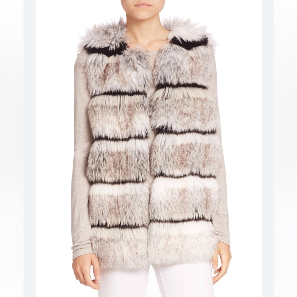 Calypso St. Barth Merveille Faux Fur Vest